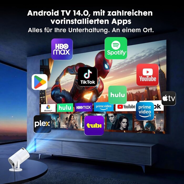 Mini-projecteur Full HD 180° - 33% de remise sur ce modèle
