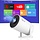 Mini projecteur portable rotatif Android 11 4K - 33% de remise