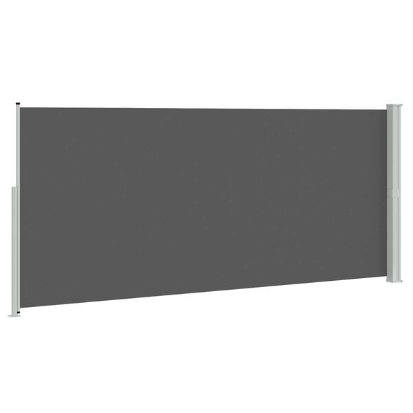 Pare-soleil latéral rétractable 220x500cm Anthracite - 35% de remise