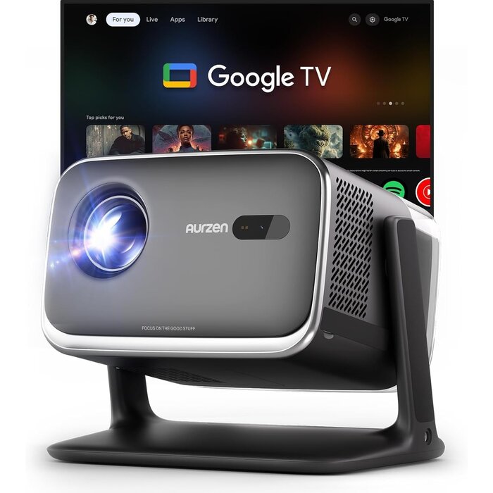 Projecteur Smart Vidéo 4K Google TV - 35% de remise - État Déballé