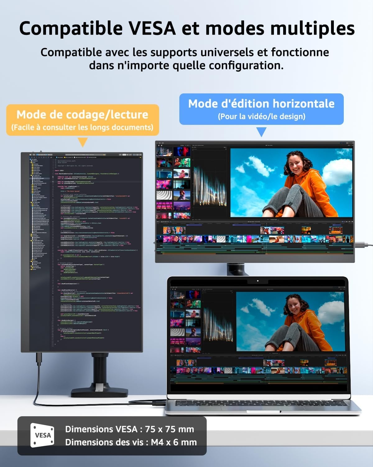 Moniteur portable Full HD 15,6 pouces - 34% de remise