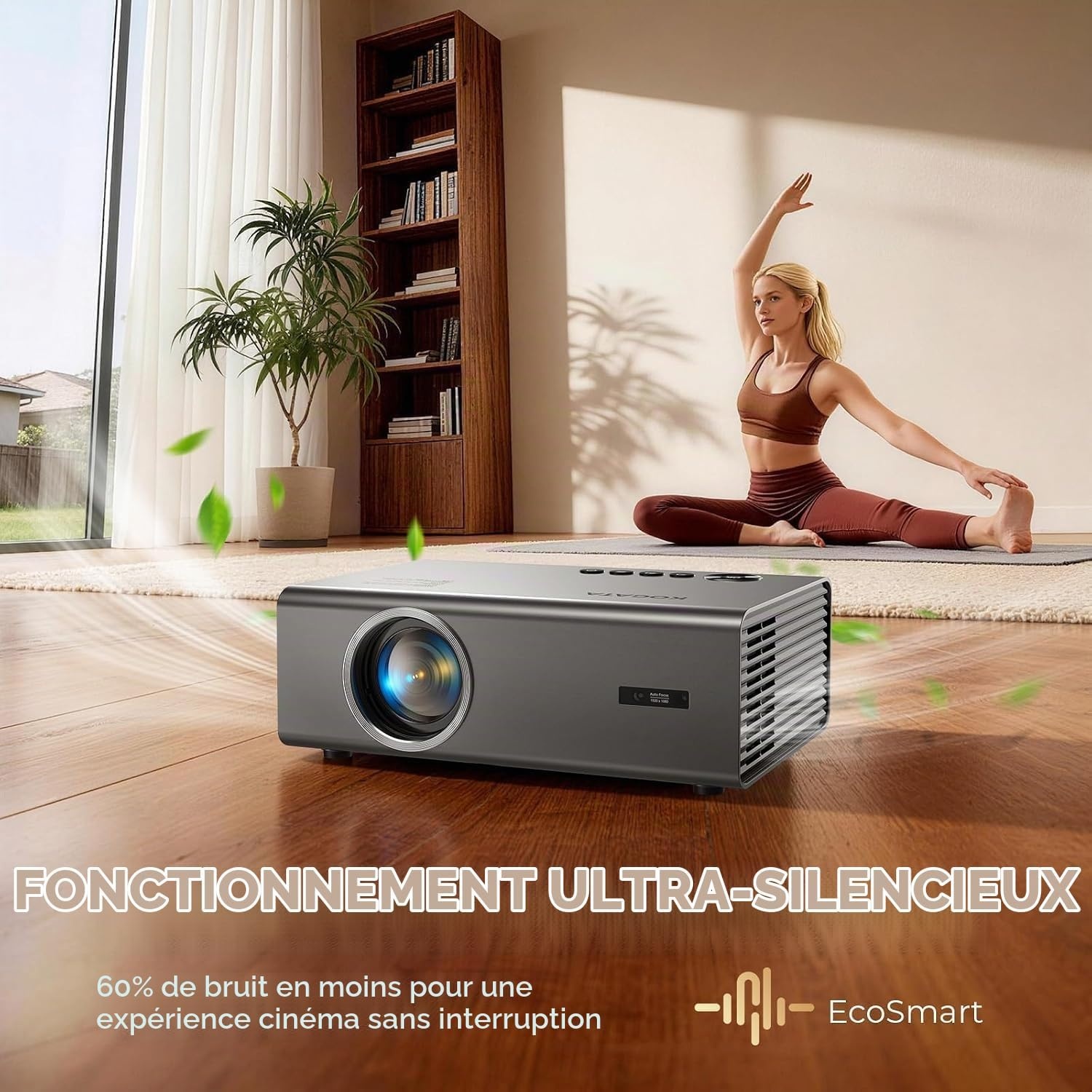 Projecteur 4K VIDAA avec streaming intégré - 35% de remise