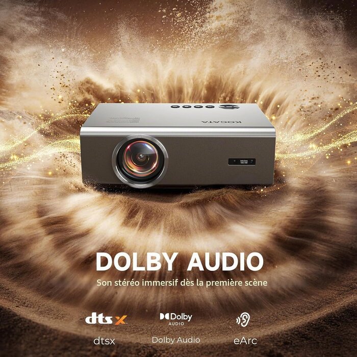 Projecteur 4K VIDAA avec streaming intégré - 35% de remise
