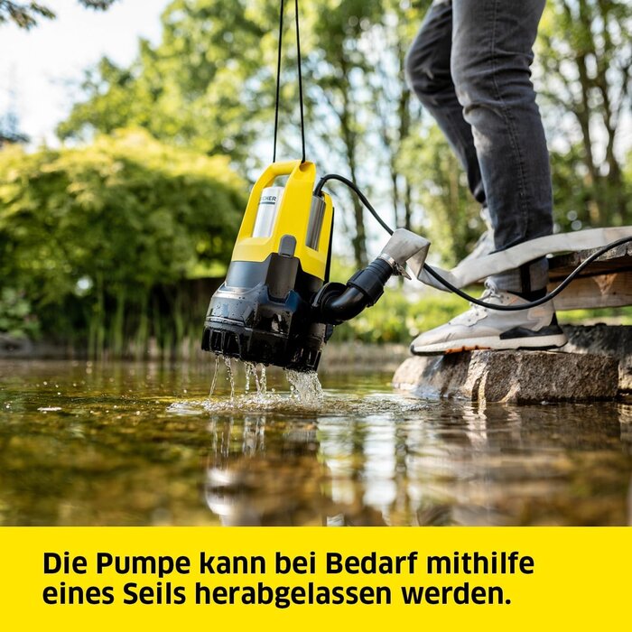 Pompe submersible 22 000 l/h avec capteur de niveau - 35% de remise