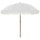 Parasol de plage inclinable gris/blanc 205cm - 34% de remise