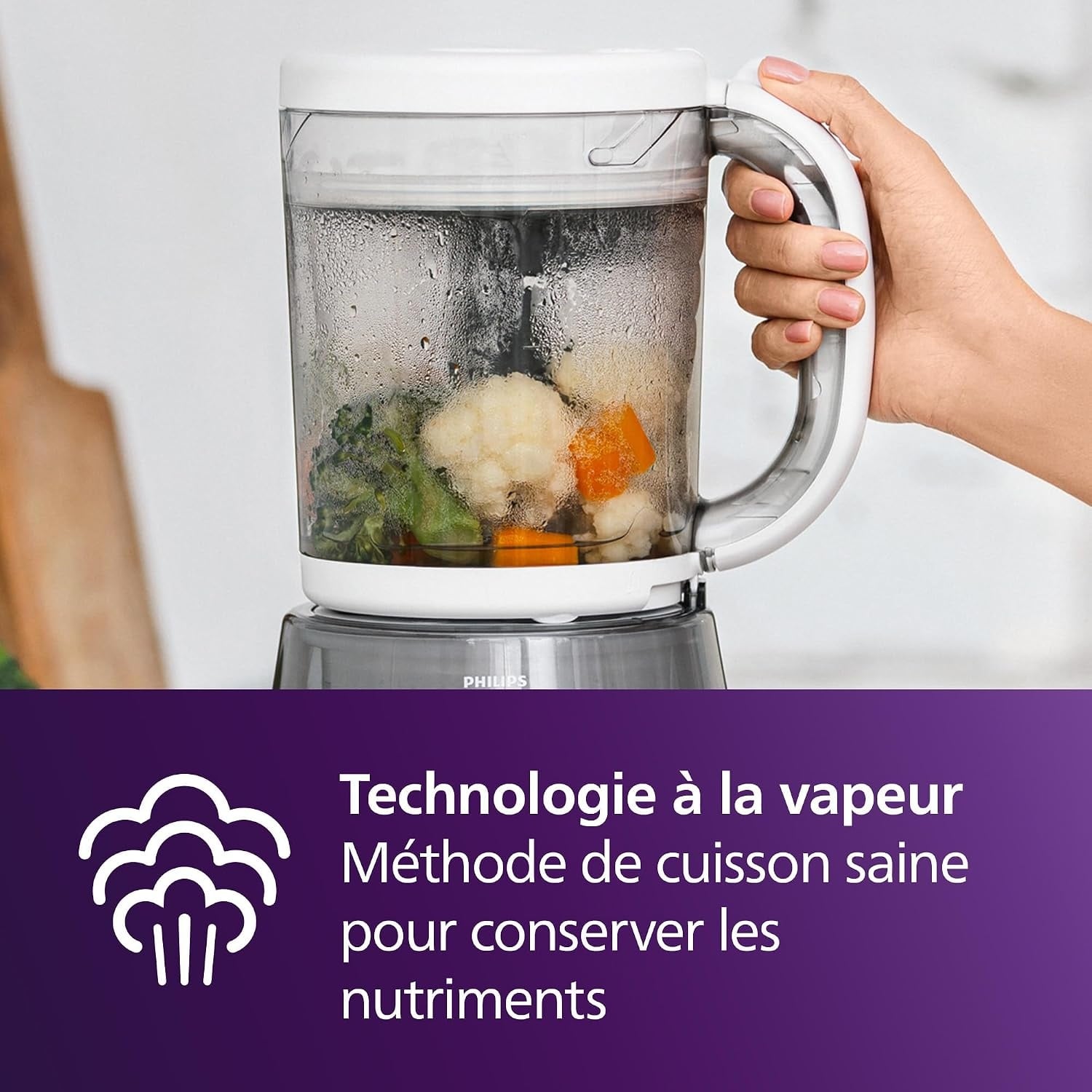 Robot Cuiseur Bébé 4-en-1 Verre 1L - 30% de remise