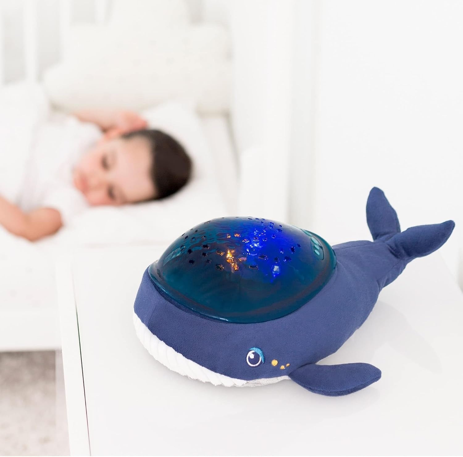 Veilleuse projecteur baleine - 28% de remise - Aide au sommeil enfant