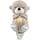 Loutre en peluche musicale apaisante pour bébé - 27% de remise