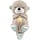 Peluche loutre musicale avec respiration rythmique - 27% de remise