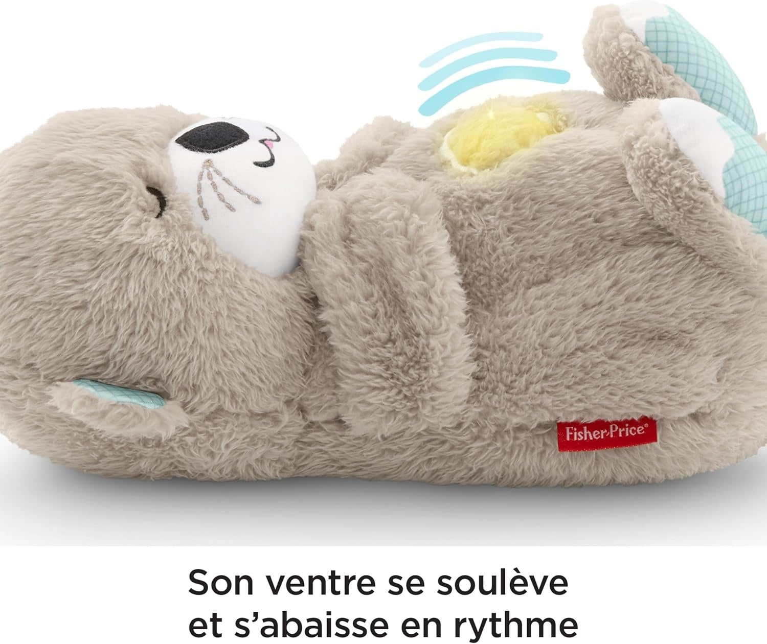 Peluche loutre musicale avec respiration rythmique - 27% de remise