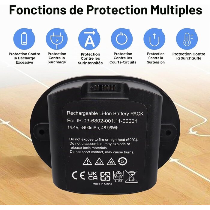 Batterie pour enceinte Sonos Move - 34% de remise - Capacité 3400mAh