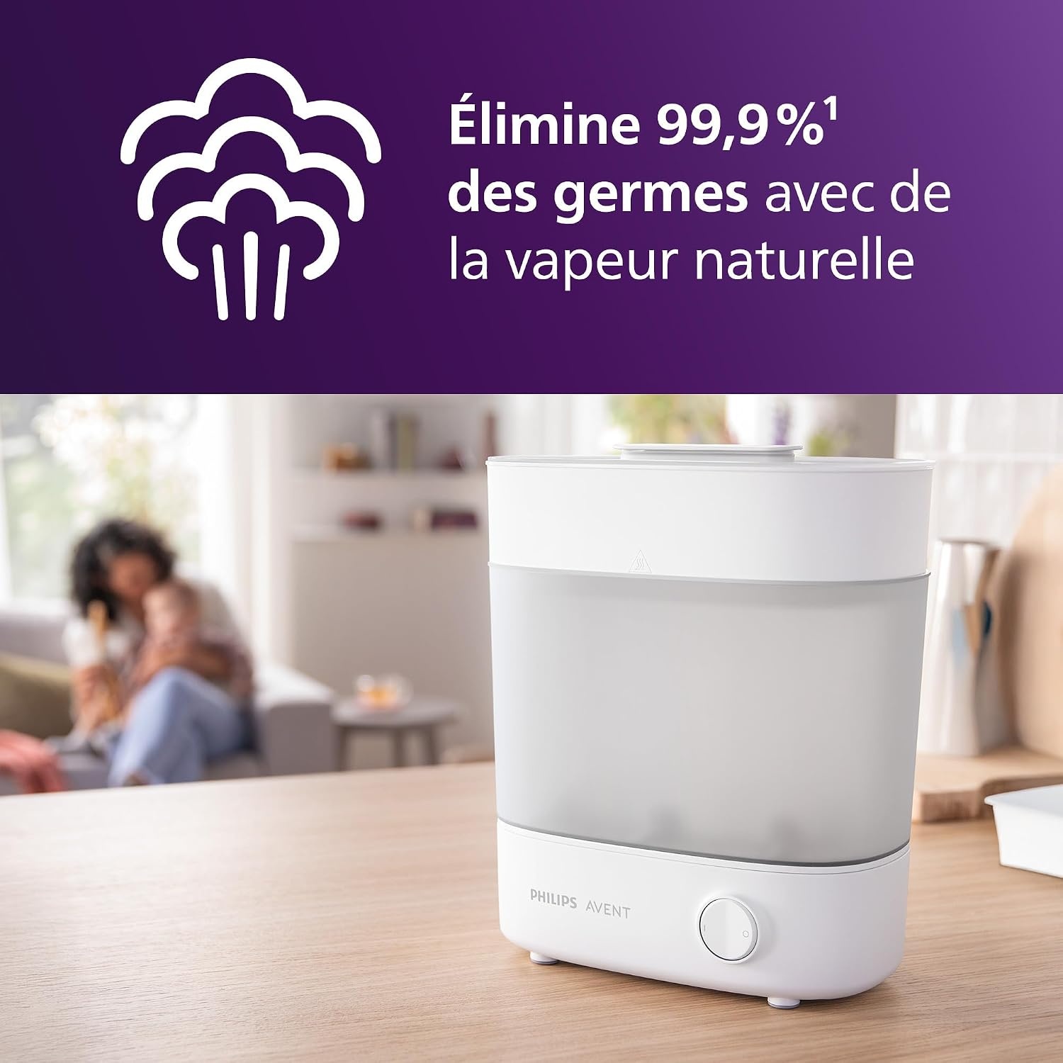 Stérilisateur de biberons électrique 6 places - 34% de remise