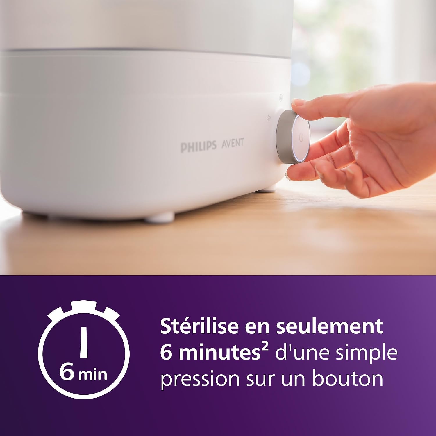 Stérilisateur de biberons électrique 6 places - 34% de remise