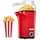 Machine à popcorn 4L 1400W rouge - 31% de remise