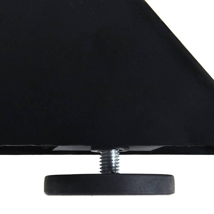 Pied de table araignée acier noir 120cm - 35% de remise
