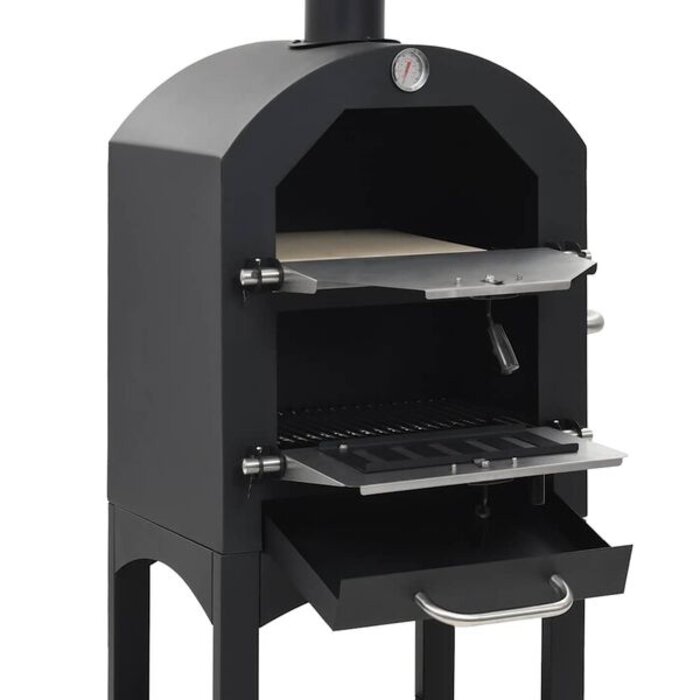 Four à pizza au charbon de bois - 35% de remise