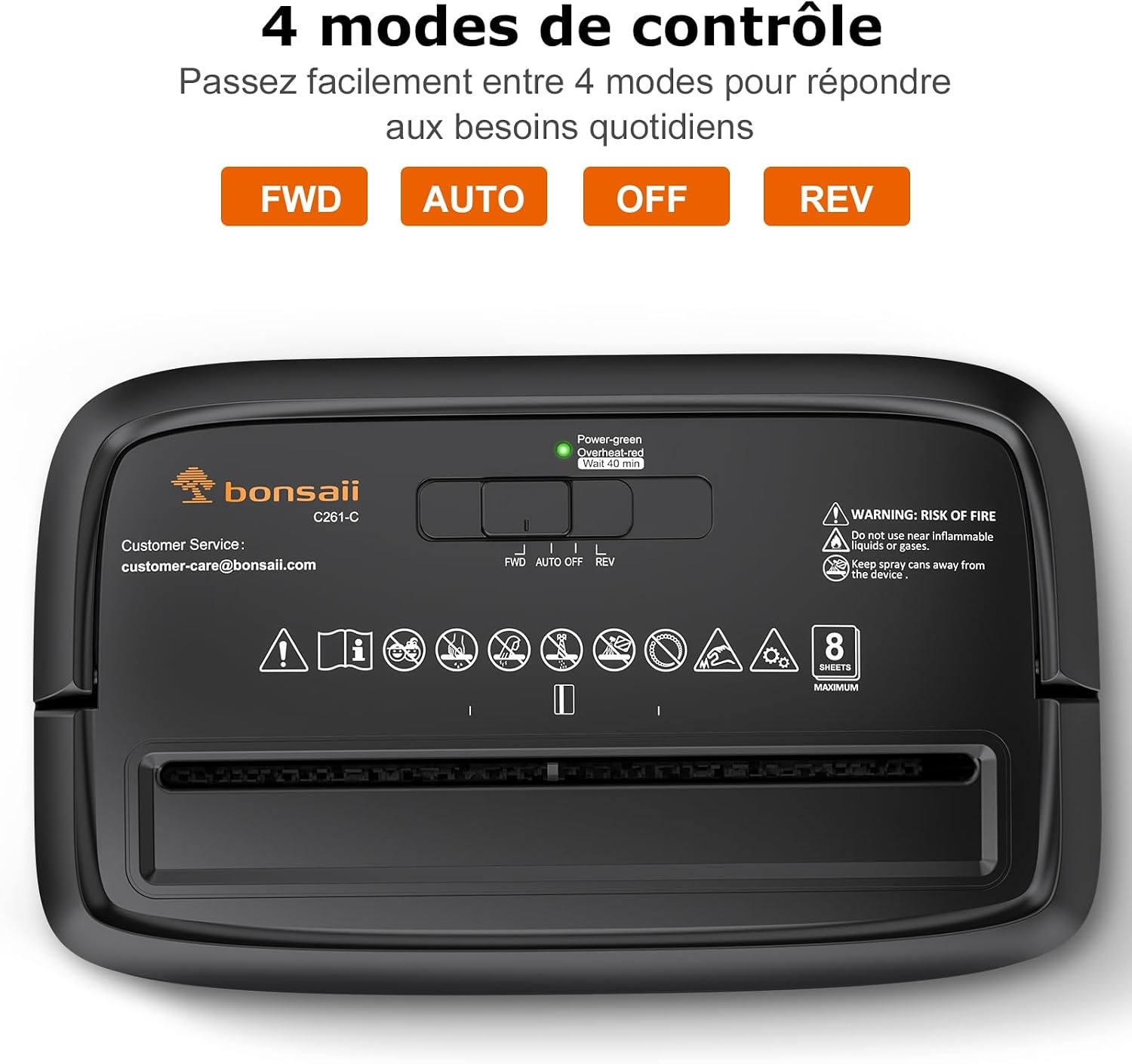 Déchiqueteuse papier coupe croisée P-4 16L - 32% de remise - Noir