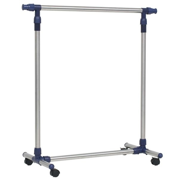 Portant à vêtements réglable en inox - 33% de remise