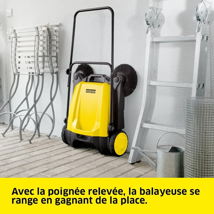 Balayeuse manuelle 2-en-1 650 mm - 35% de remise