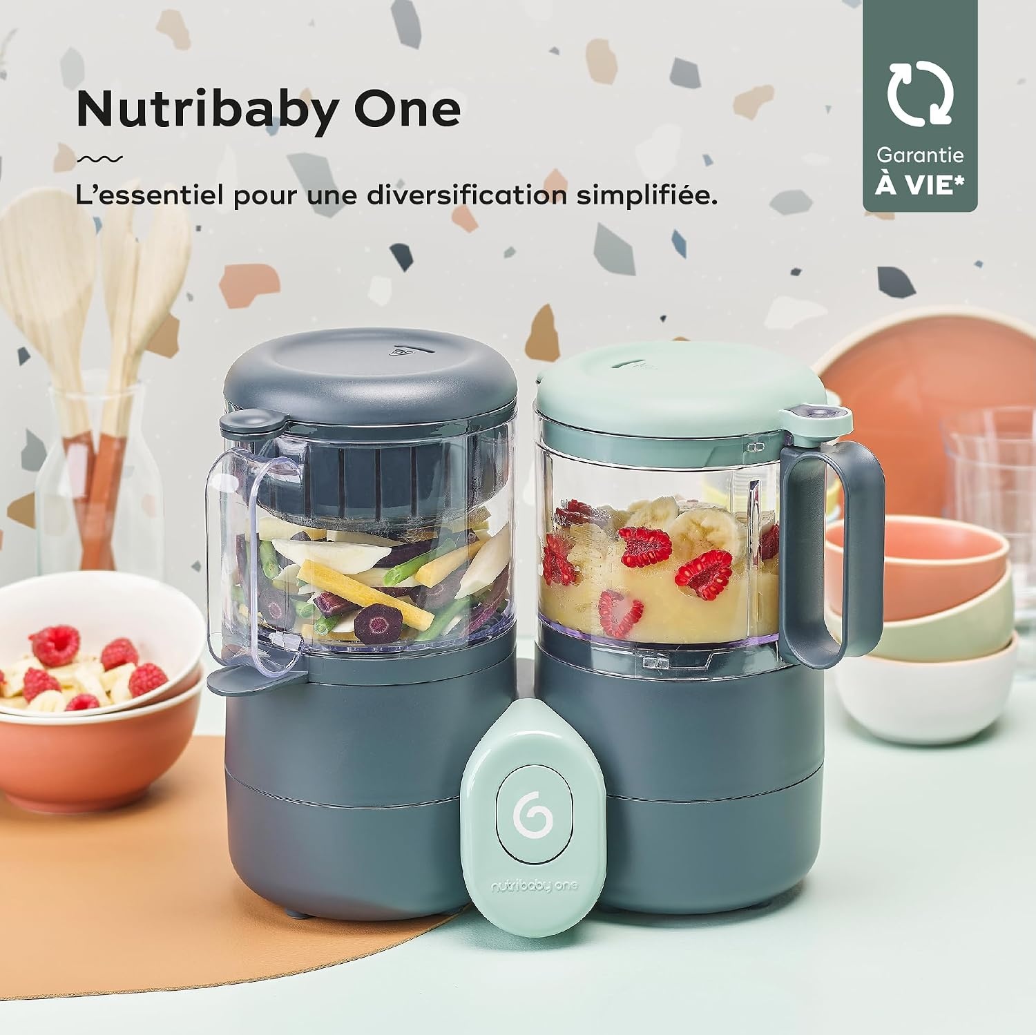Robot cuiseur bébé 4-en-1 multifonction 2L - 34% de remise