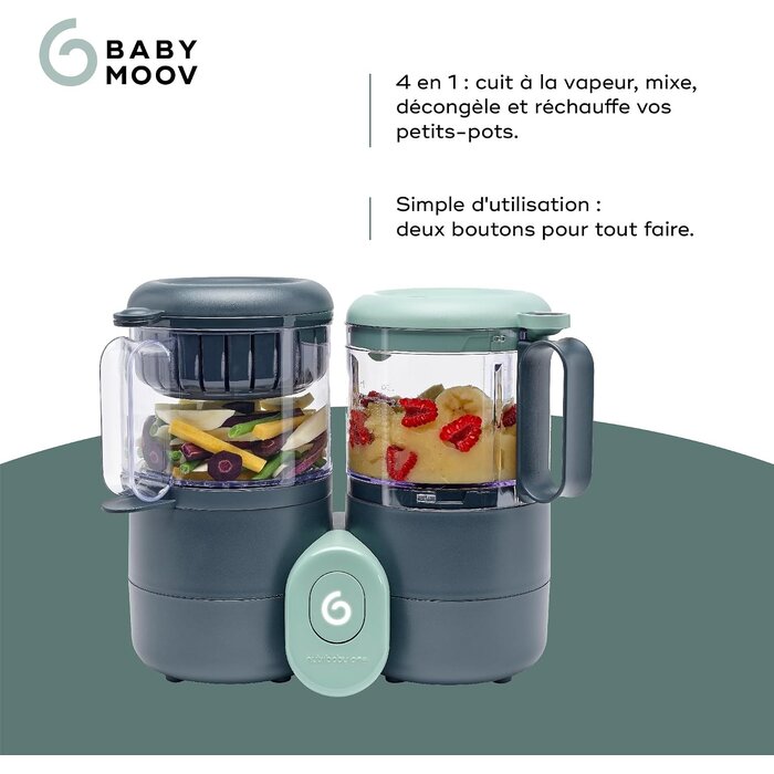 Robot cuiseur bébé 4-en-1 multifonction 2L - 34% de remise