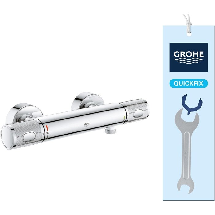 Mitigeur de douche thermostatique Precision Feel chromé - 35% de remise