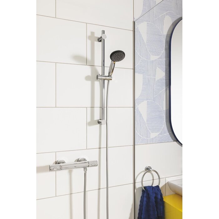 Mitigeur de douche thermostatique Precision Feel chromé - 35% de remise