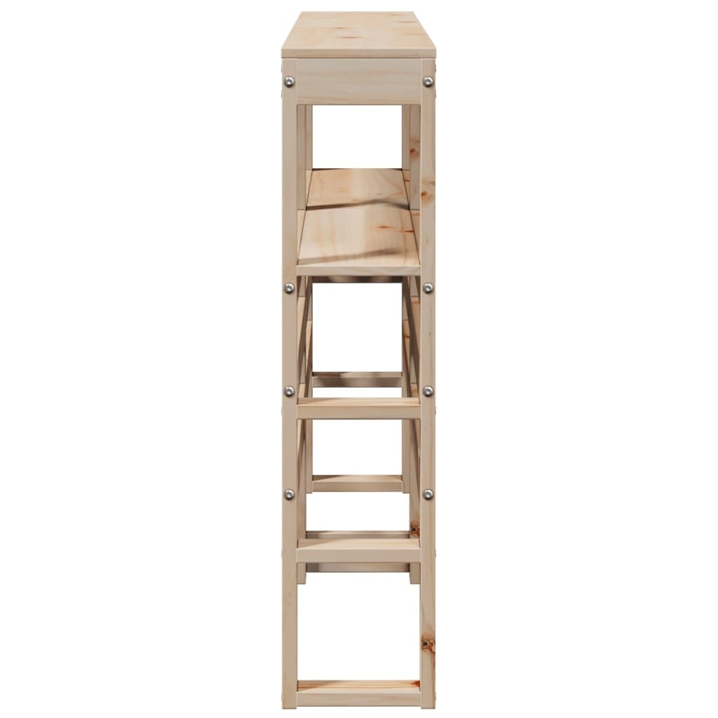 Tête de lit avec étagères 120 cm en pin massif - 34% de remise