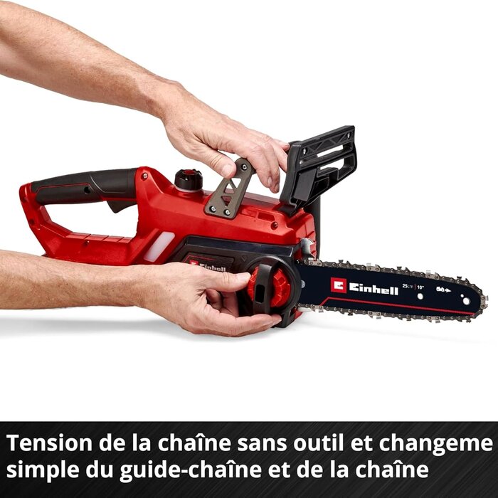Tronçonneuse sans fil 23 cm - 34% de remise - Prête pour vos travaux de jardin