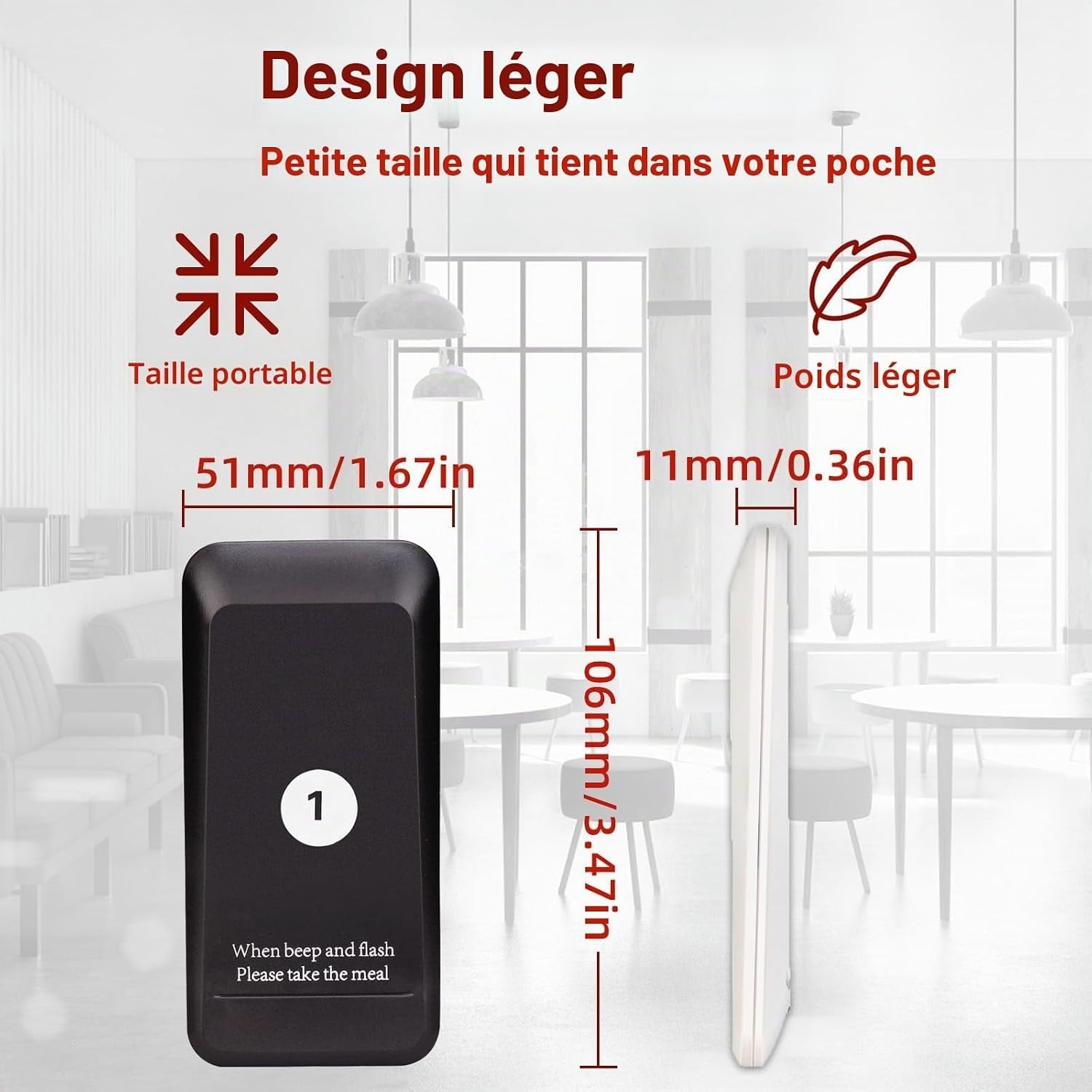 Système d'appel sans fil 32 Pagers - Portée 500m - 30% de remise