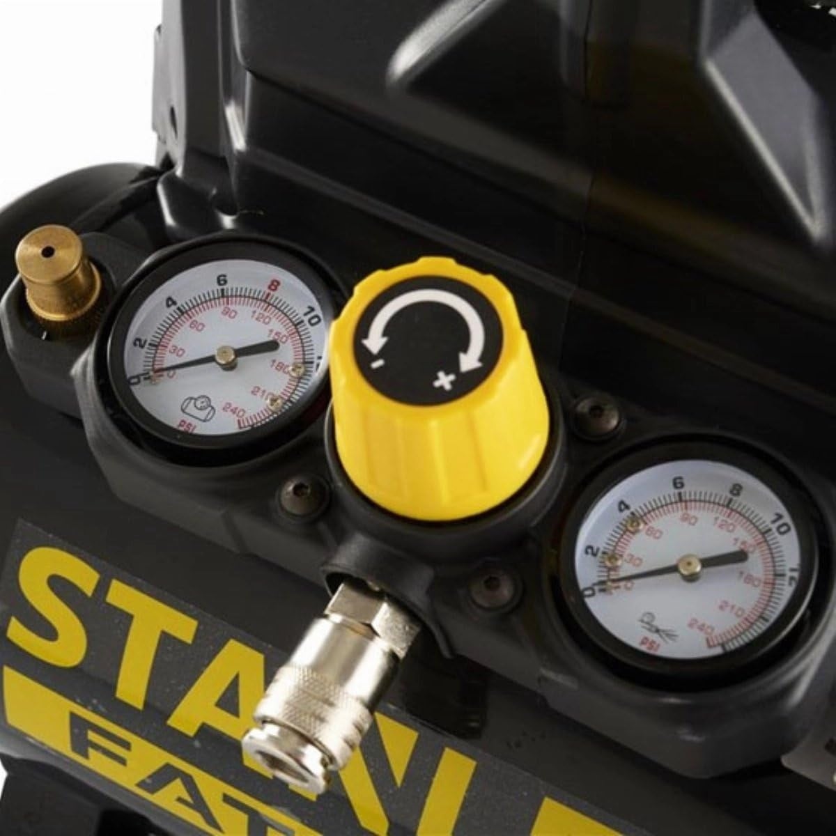 Compresseur d'air 6L 8 bars silencieux (59 dB) - 35% de remise