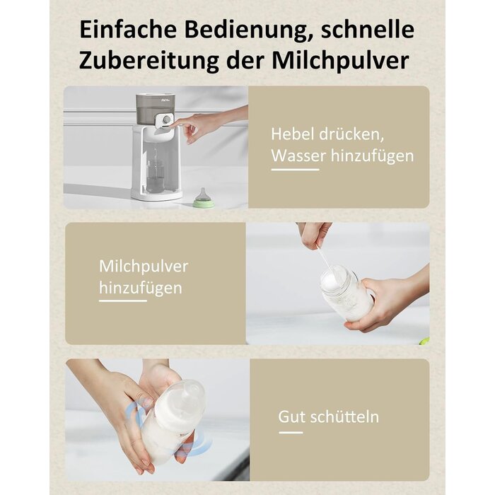 Préparateur de biberons intelligent 1,7L - 33% de remise