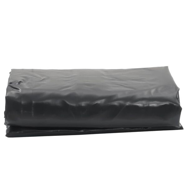 Bâche de protection robuste 1,5 x 2,5 m - 650 g/m² - Noire - 32% de remise