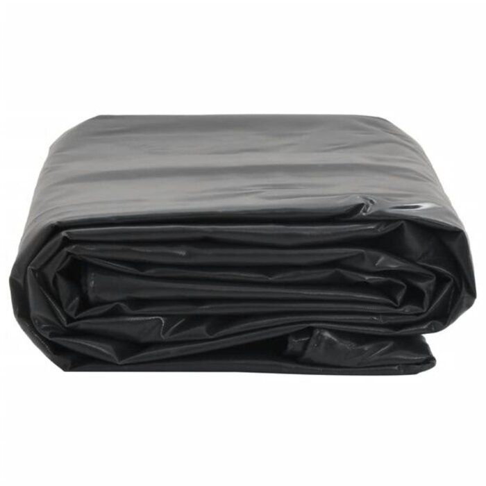 Bâche de protection robuste 1,5 x 2,5 m - 650 g/m² - Noire - 32% de remise