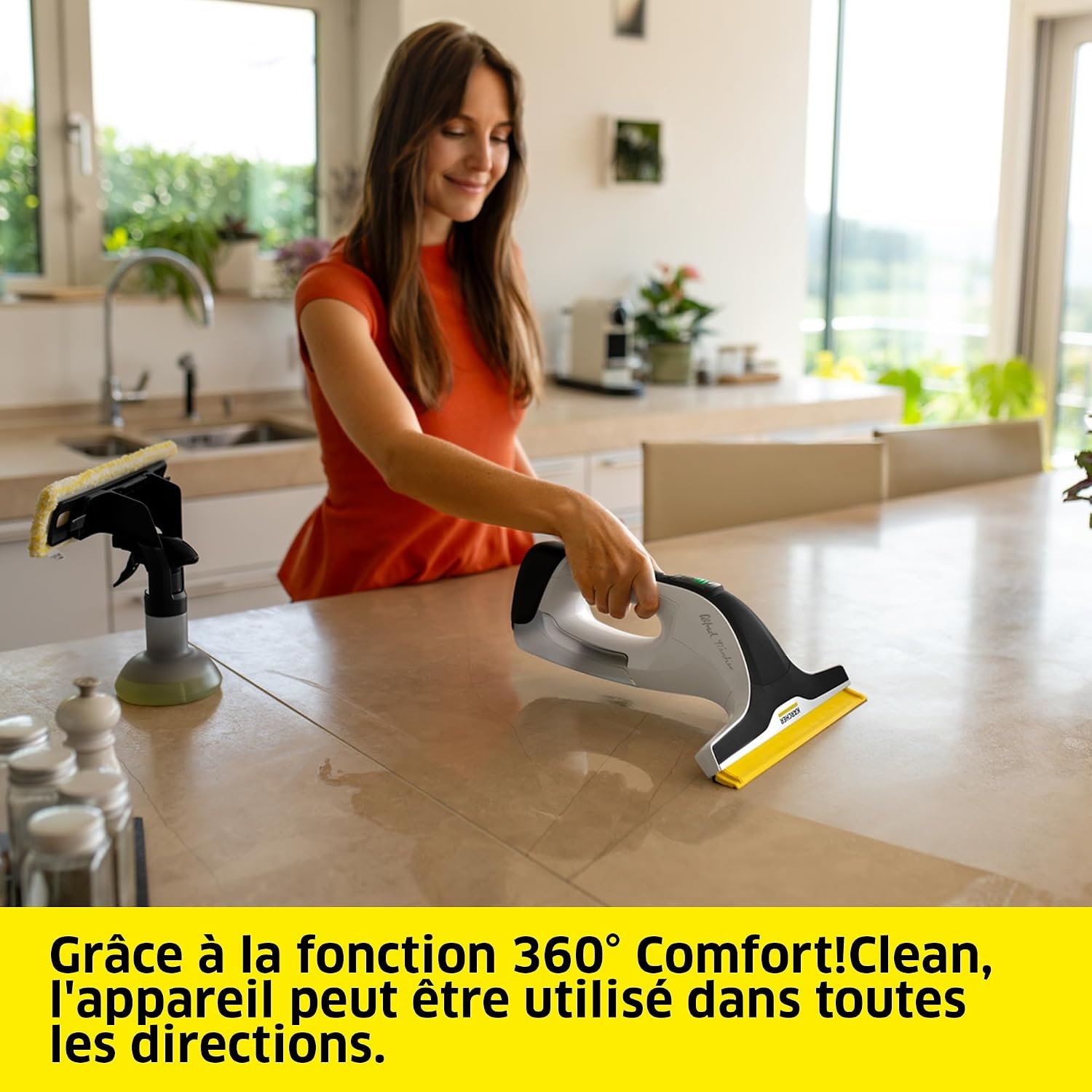 Nettoyeur de vitres sans fil - 35% de remise - Performance et ergonomie