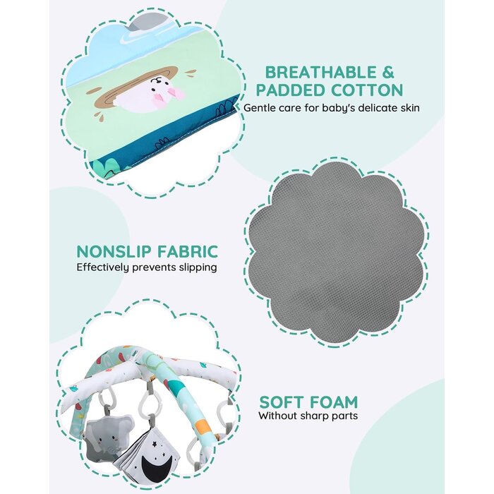 Tapis d'éveil bébé multicolore - 33% de remise