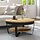 Table basse ronde en manguier massif - 34% de remise