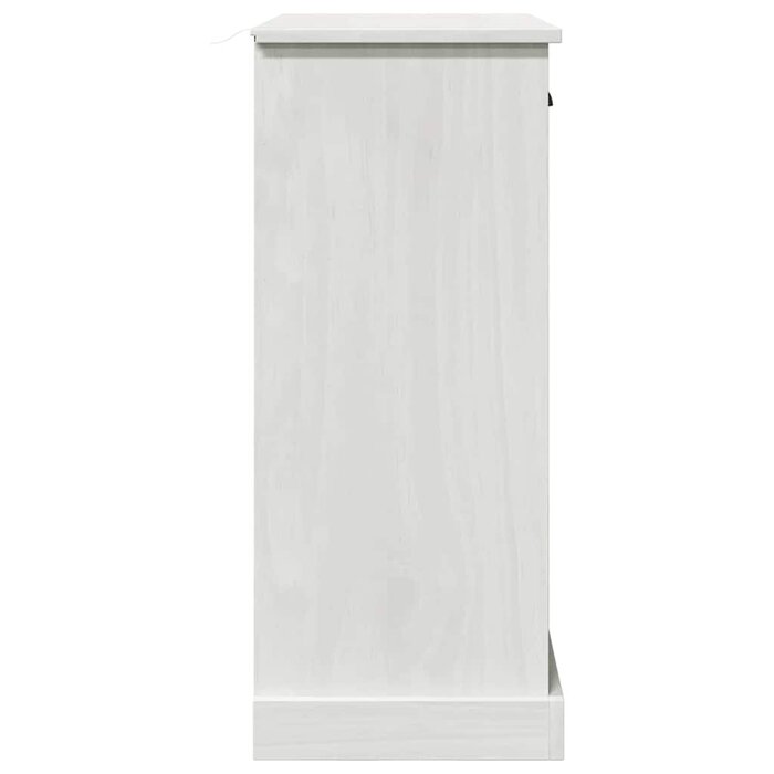 Meuble de salle de bain VIGO 68x34x80cm - Bois massif - 34% de remise