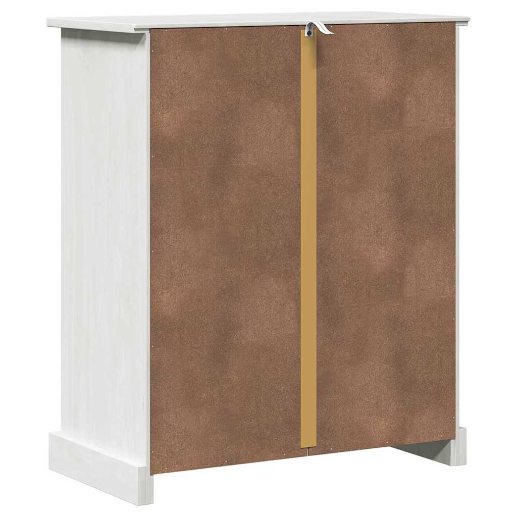 Meuble de salle de bain VIGO 68x34x80cm - Bois massif - 34% de remise