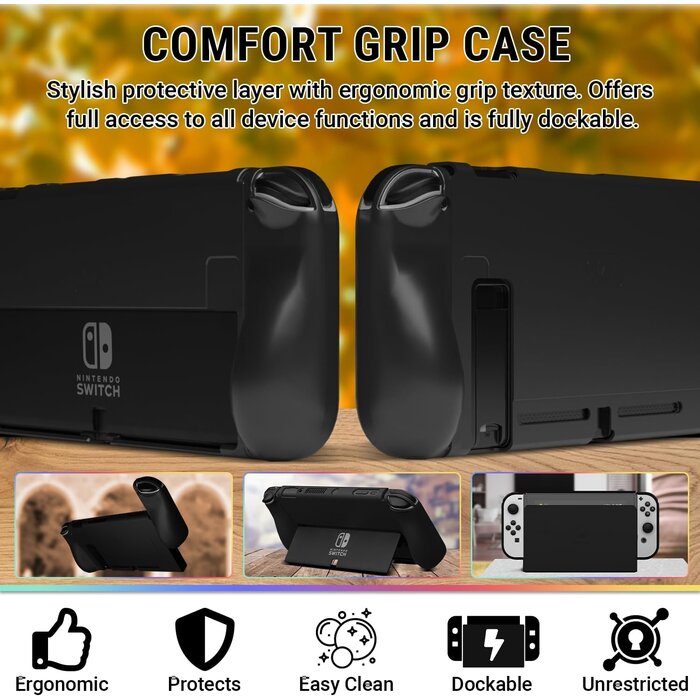 Kit accessoires pour Nintendo Switch - 34% de remise - Noir