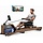 Rameur à eau en bois d'hévéa pliable - 30% de remise