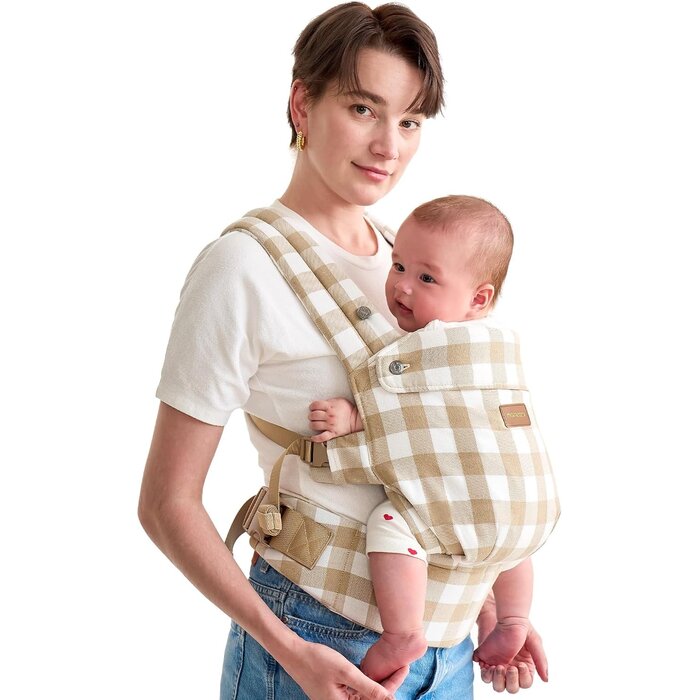 Porte-bébé ergonomique gris 3-20 kg - 33% de remise