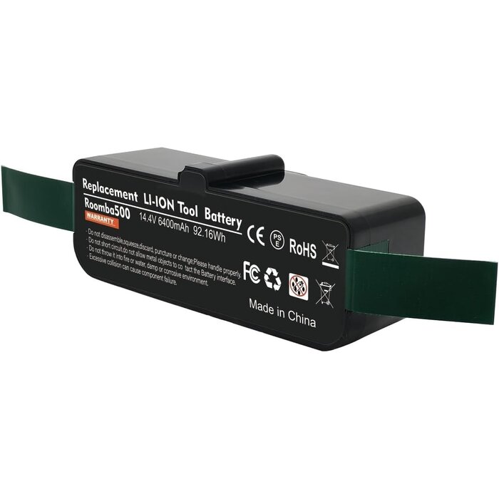 Batterie 14,4V 5000 mAh pour Roomba - 26% de remise