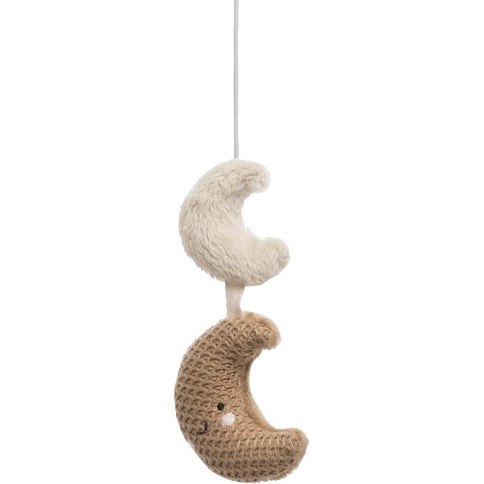 Mobile musical pour bébé avec figurines tricotées - 33% de remise