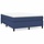 Cadre de lit en tissu bleu 140x200 cm - 35% de remise