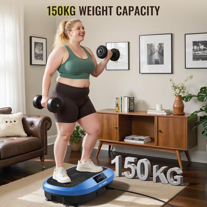 Plateforme vibrante fitness 150 kg - 120 niveaux - 34% de remise