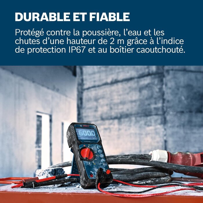 Multimètre numérique True RMS IP65 - 35% de remise
