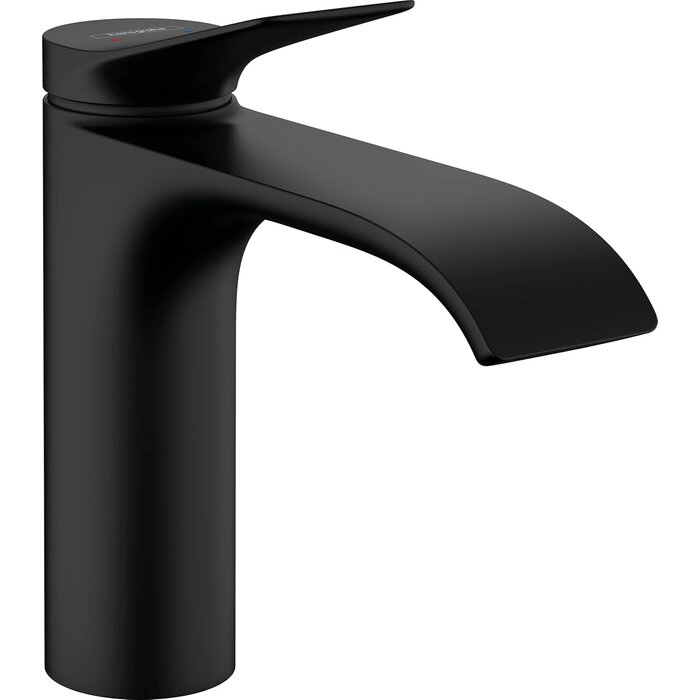 Mitigeur de lavabo noir mat 110 avec tirette - 35% de remise