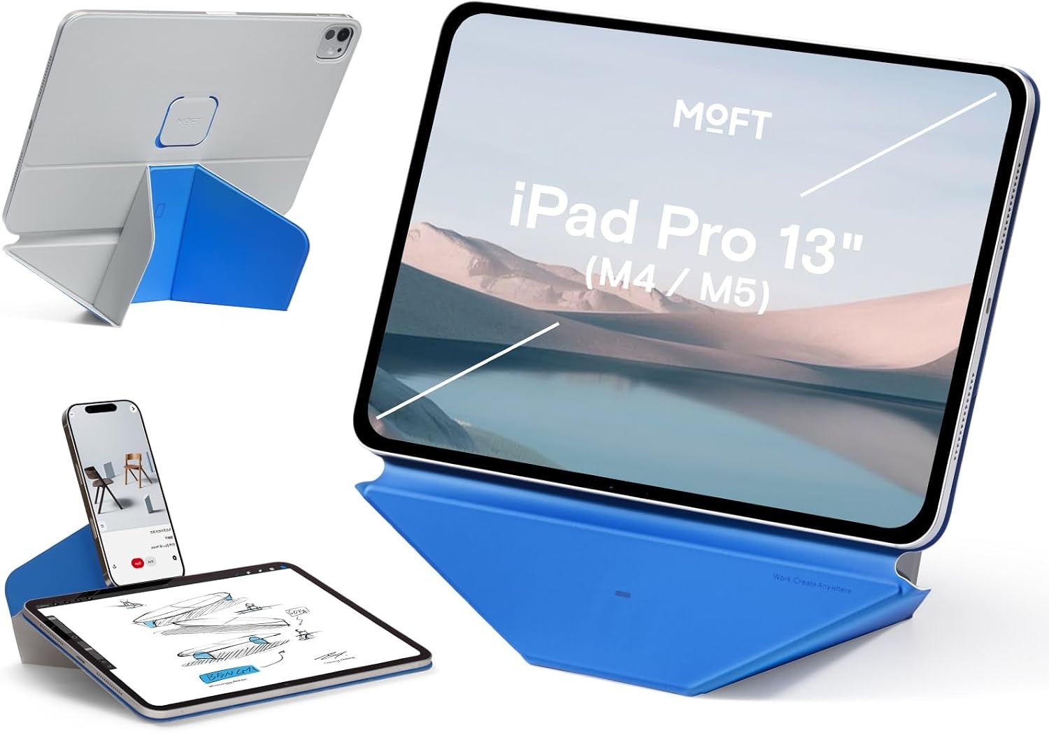 Étui Folio pour iPad Pro 13" - 20 angles de vue - 34% de remise