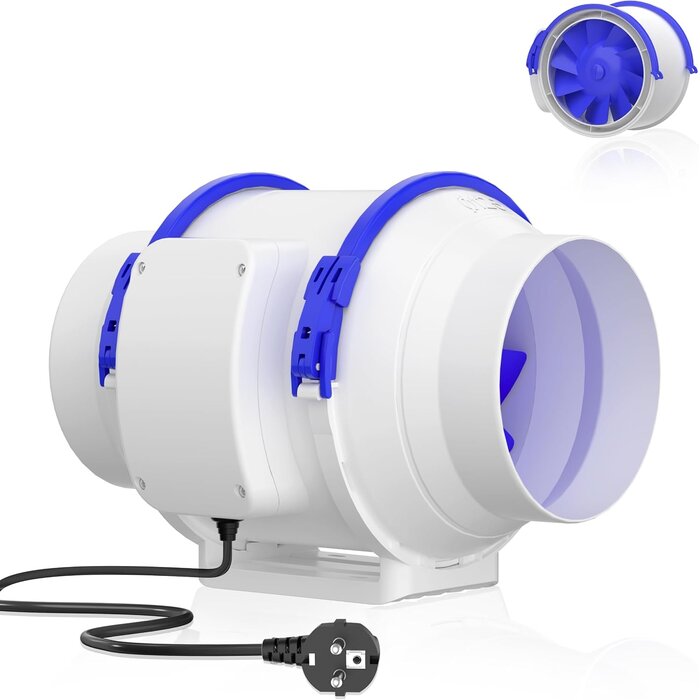 Ventilateur de conduit 100 mm avec variateur - 34% de remise